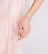 Sparkly Luxe Cubic Zirconia Cuff Bracelet